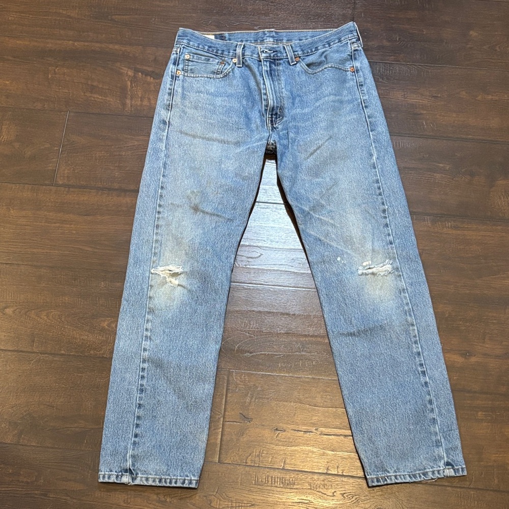 Vintage Signature by Levi Strauss Classic Light Blue Straight-Leg Jeans